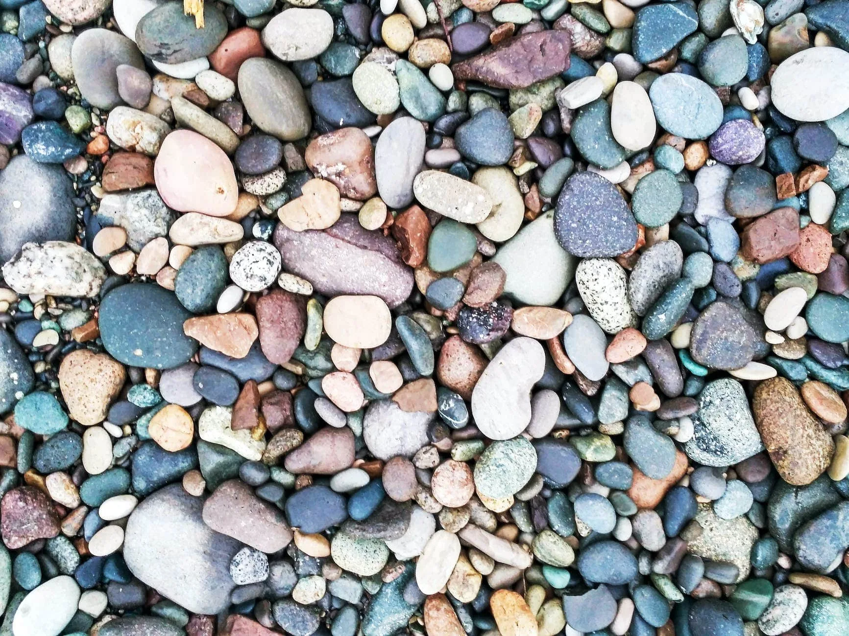 assorted colored rocks