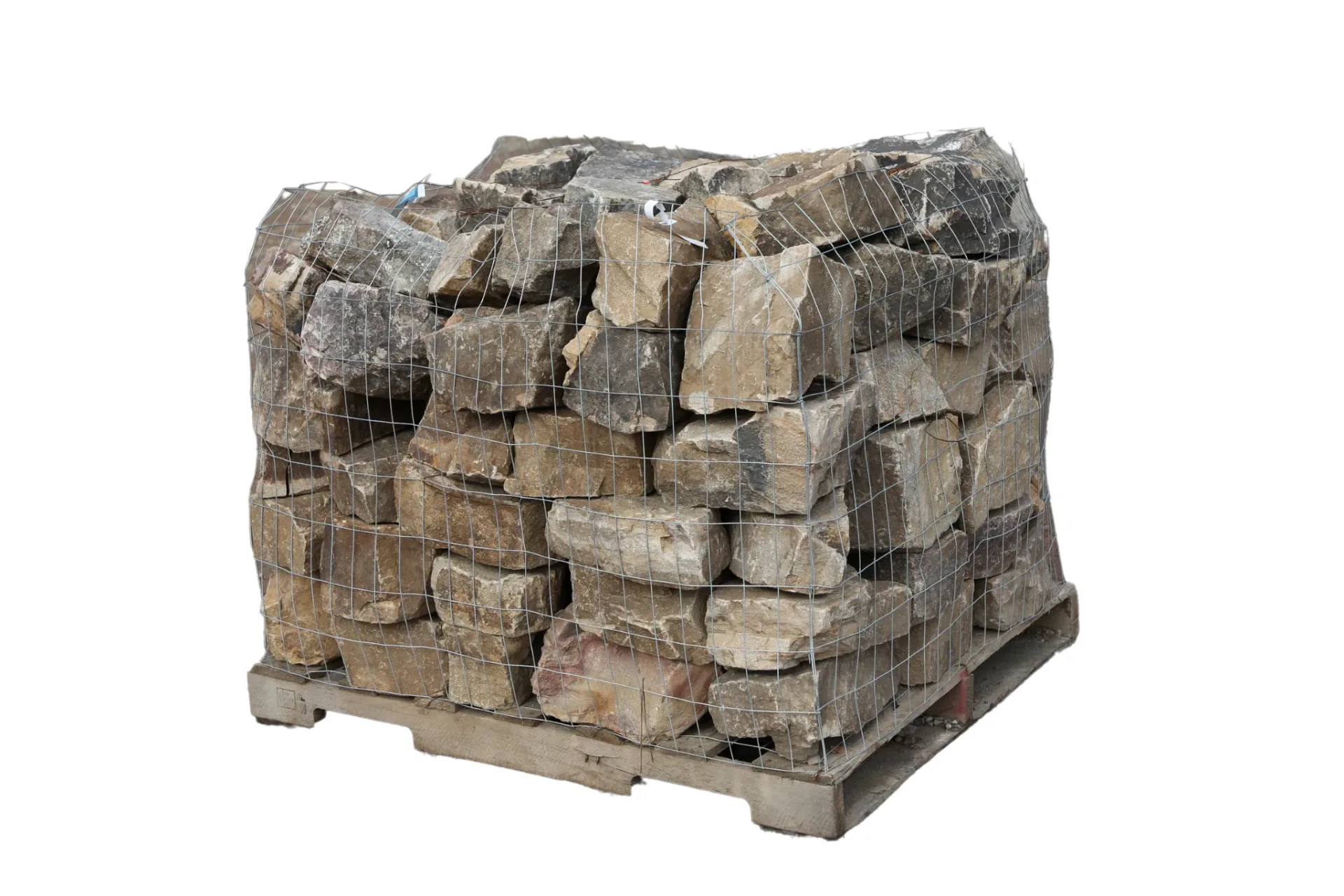 Thick stack fieldstone for garden walls and rustic hardscaping in Atlanta