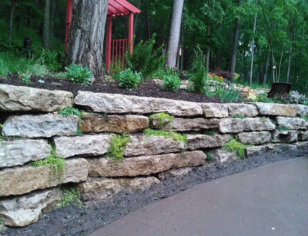 Natural Retaining Wall